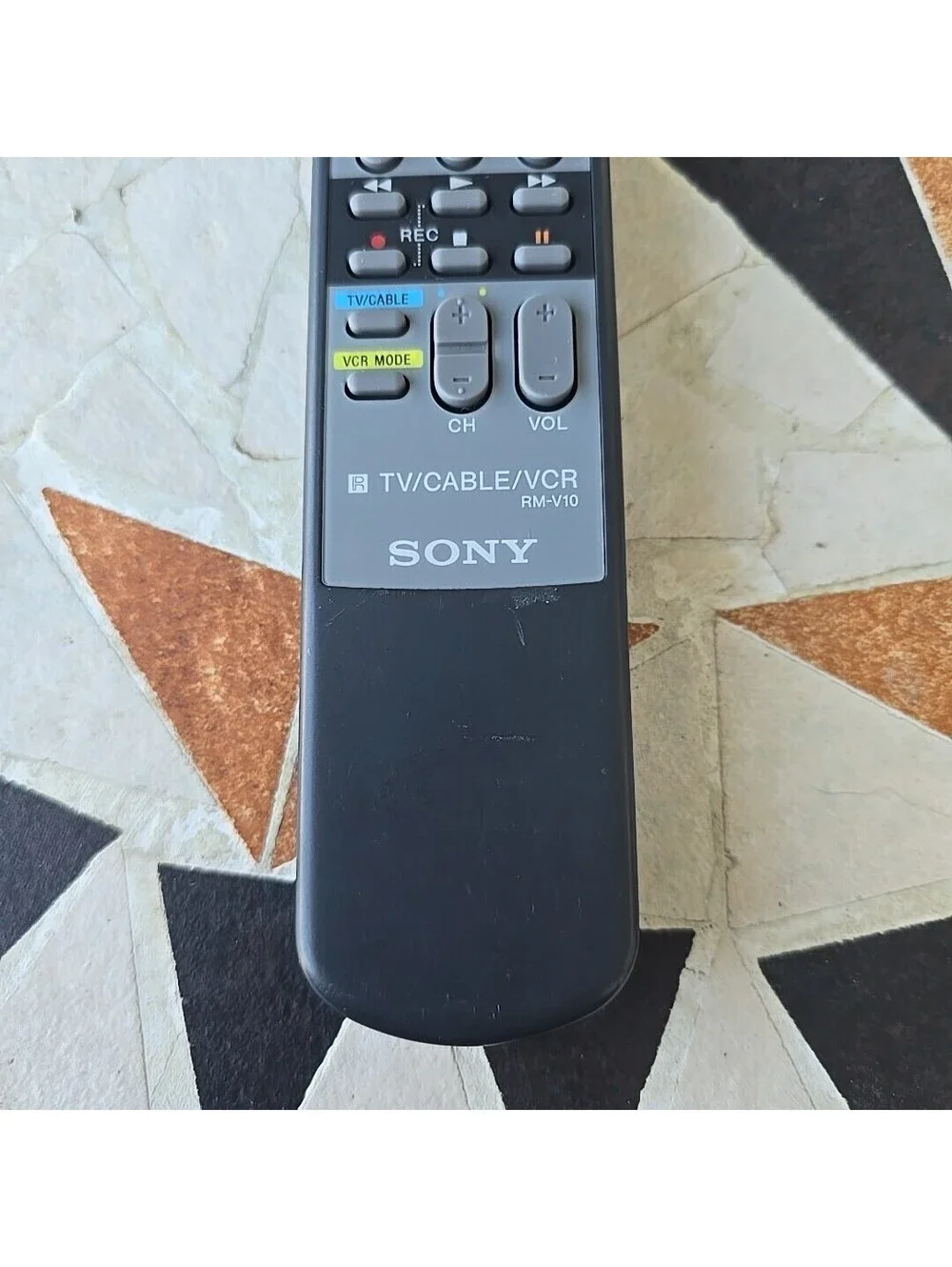 TESTED GENUINE ORIGINAL SONY RM-V10 GFS1000HU GR40U GRS77U RMV10 REMOTE Grey
